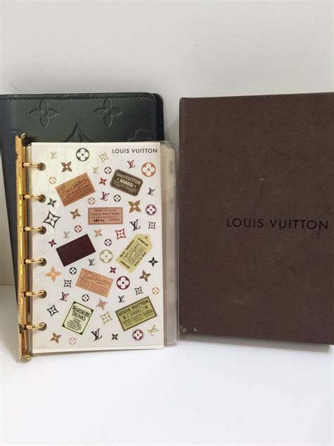 louis vuitton grizzly agenda|louis vuitton refill agenda.